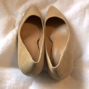 JCrew suede pumps tan size 7.5